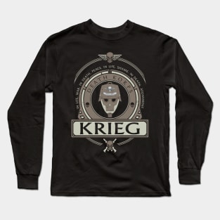 KRIEG - CREST EDITION Long Sleeve T-Shirt